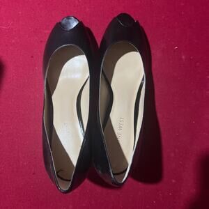 Nine west black leather